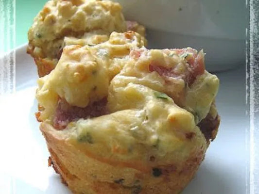 Muffin jambon-fromage