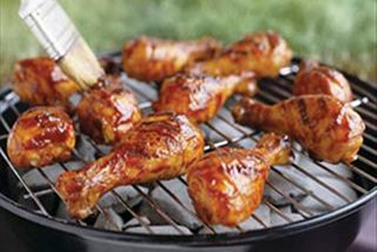 Pilons de poulet à l’érable sur le grill