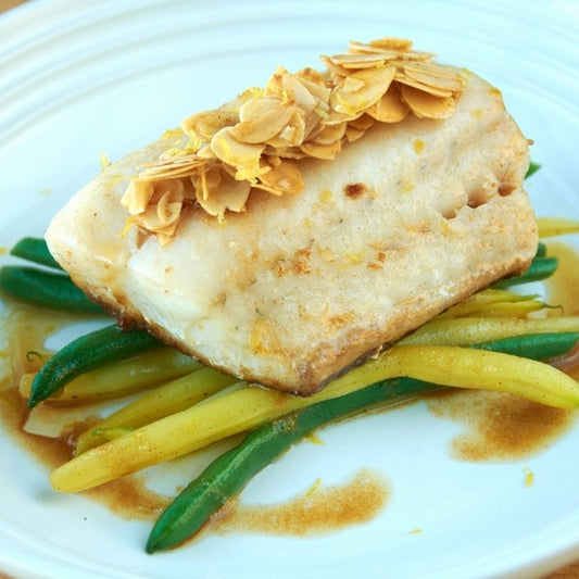 Filet de dorée croustillant aux amandes